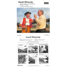 Occ. EP Vinyl: Handorgelduett Schlup-Widmer Würenlos - Gueti Stimmig