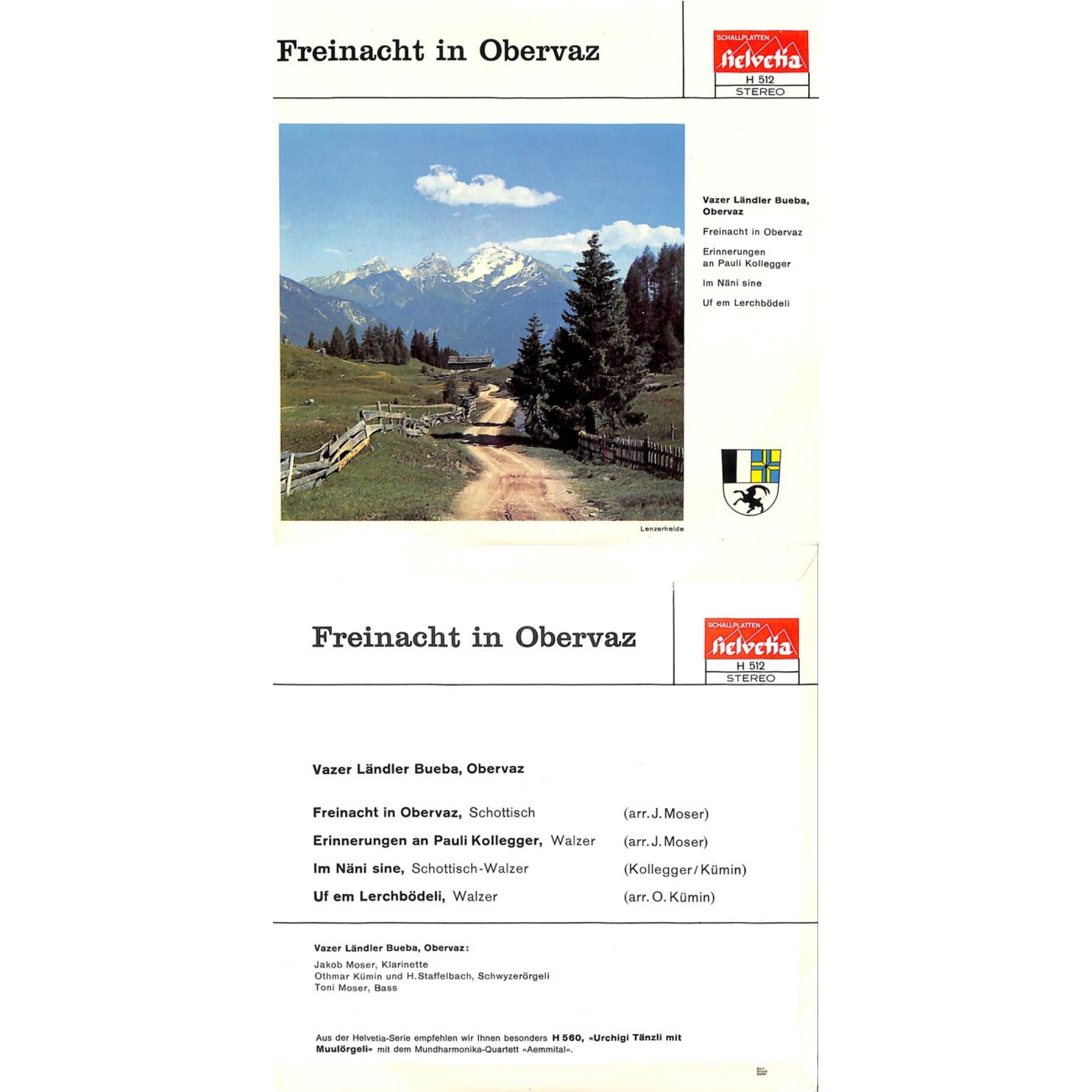 Occ. EP Vinyl: Vazer Ländler Bueba, Obervaz - Freinacht in Obervaz Occ. EP Vinyl: Vazer Ländler Bueba, Obervaz - Freinacht in Obervaz