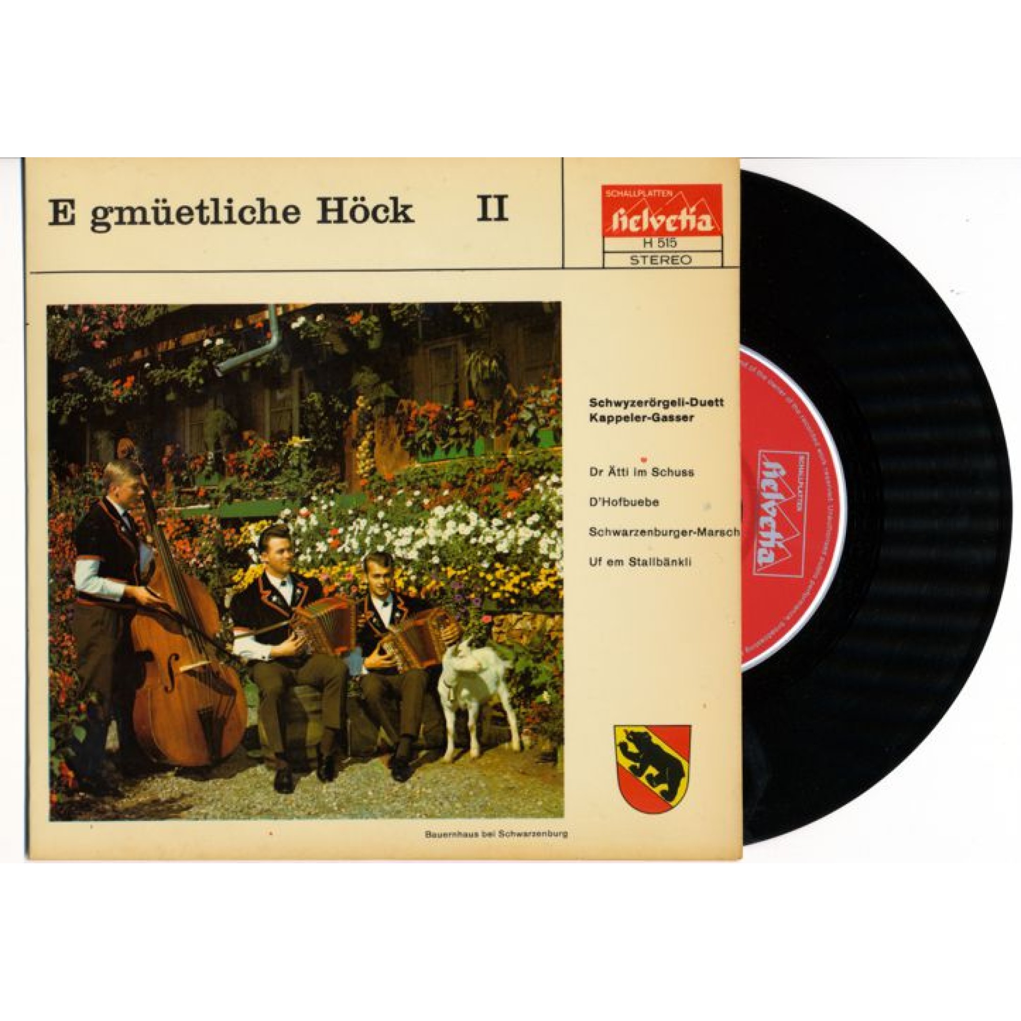 Occ. EP Vinyl: Schwyzerörgeli-Duett Kappeler-Gasser, Höck II Occ. EP Vinyl: Schwyzerörgeli-Duett Kappeler-Gasser, Höck II