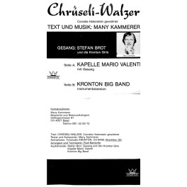 Occ. Single Vinyl: Many Kammerer mit Stefan Brot und den Kronton Girls