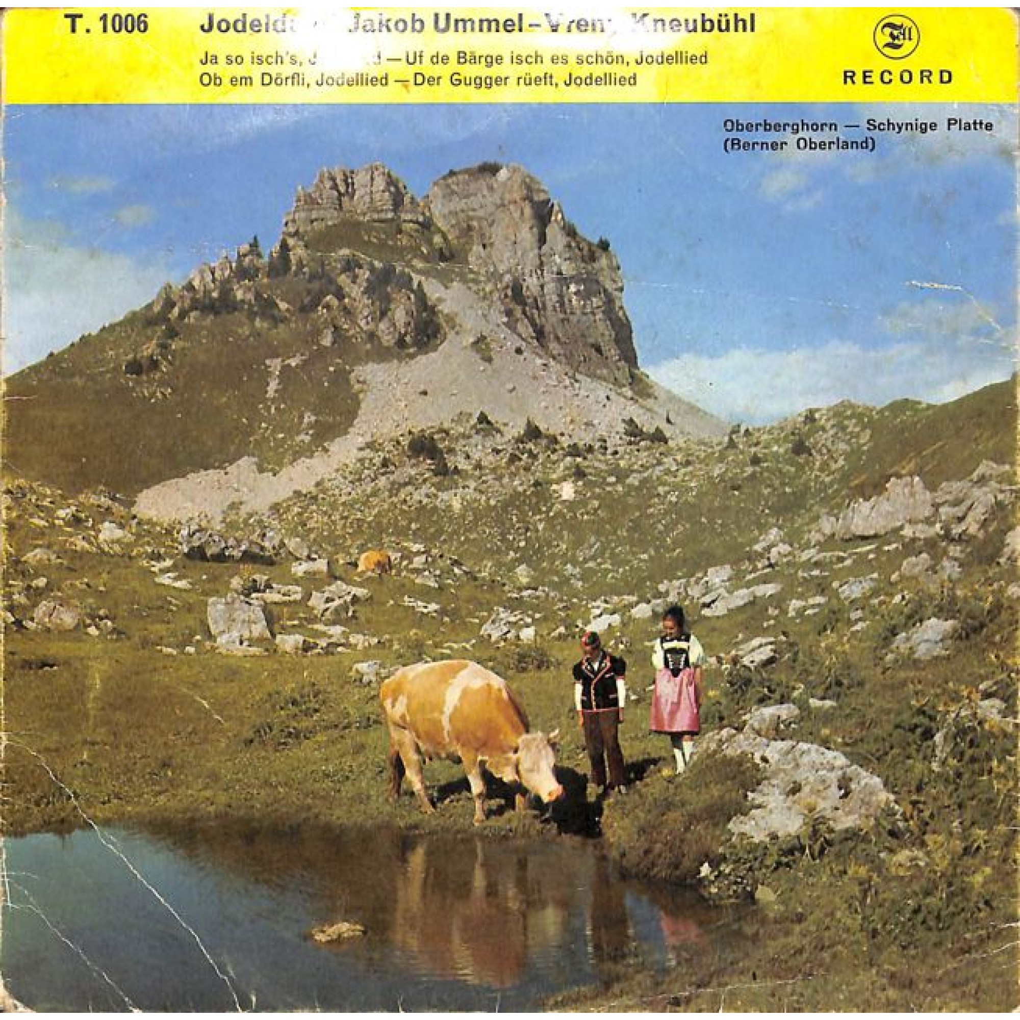 Occ. EP Vinyl: Jodelduett Jakob Ummel-Vreny Kneubühl - Jo so isch's u.a. Occ. EP Vinyl: Jodelduett Jakob Ummel-Vreny Kneubühl - Jo so isch's u.a.