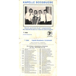 Occ. EP Vinyl: Kapelle Bossbuebe - Mensch, reg di doch nit uuf ... u.a.