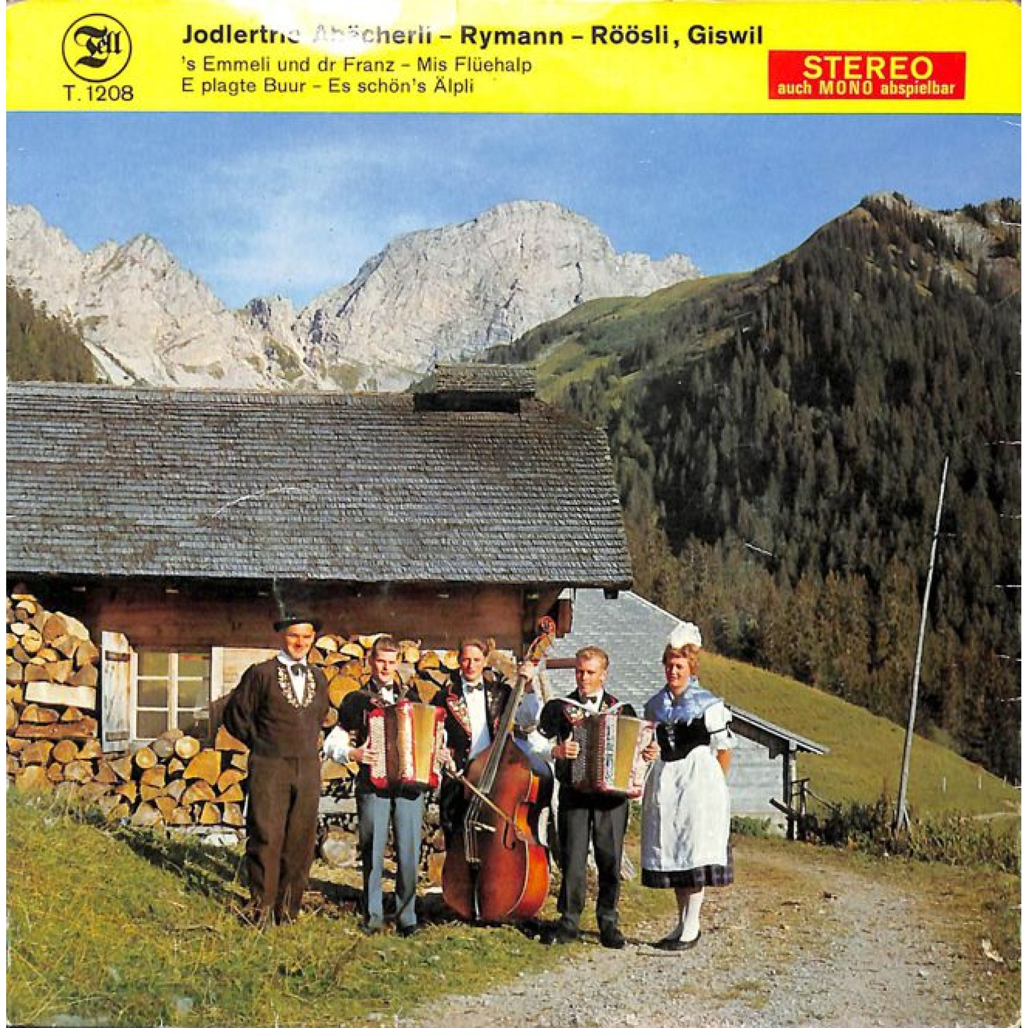 Occ. EP Vinyl: Jodlertrio Abächerli-Rymann-Röösli Giswil - s Emmerli und dr Franz u.a. Occ. EP Vinyl: Jodlertrio Abächerli-Rymann-Röösli Giswil - s Emmerli und dr Franz u.a.