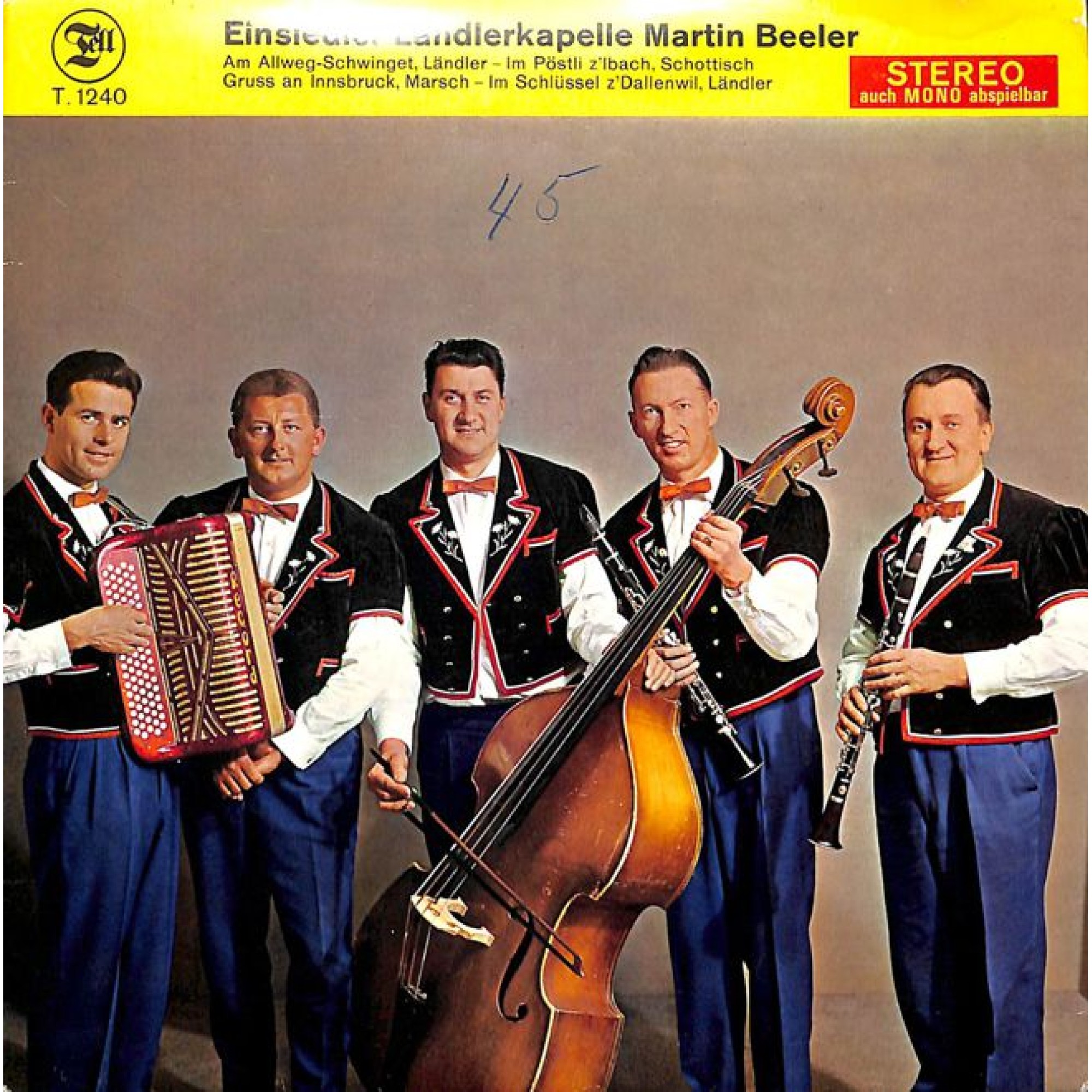 Occ. EP Vinyl: Einsiedler Ländlerkapelle Martin Beeler - Am Allweg-Schwinget u.a. Occ. EP Vinyl: Einsiedler Ländlerkapelle Martin Beeler - Am Allweg-Schwinget u.a.