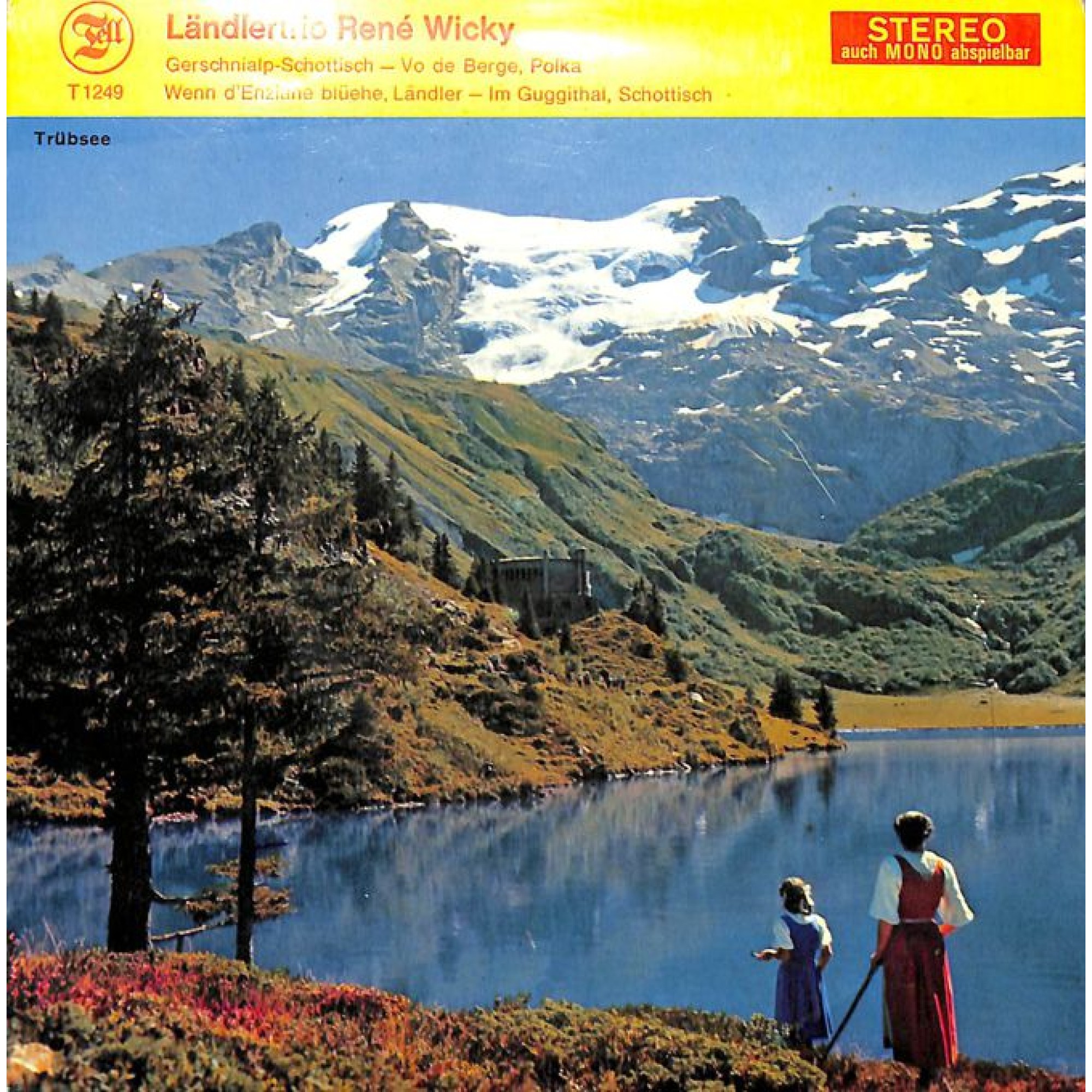 Occ. EP Vinyl: Ländlertrio René Wicky - Gerschnialp-Schottisch u.a. Occ. EP Vinyl: Ländlertrio René Wicky - Gerschnialp-Schottisch u.a.