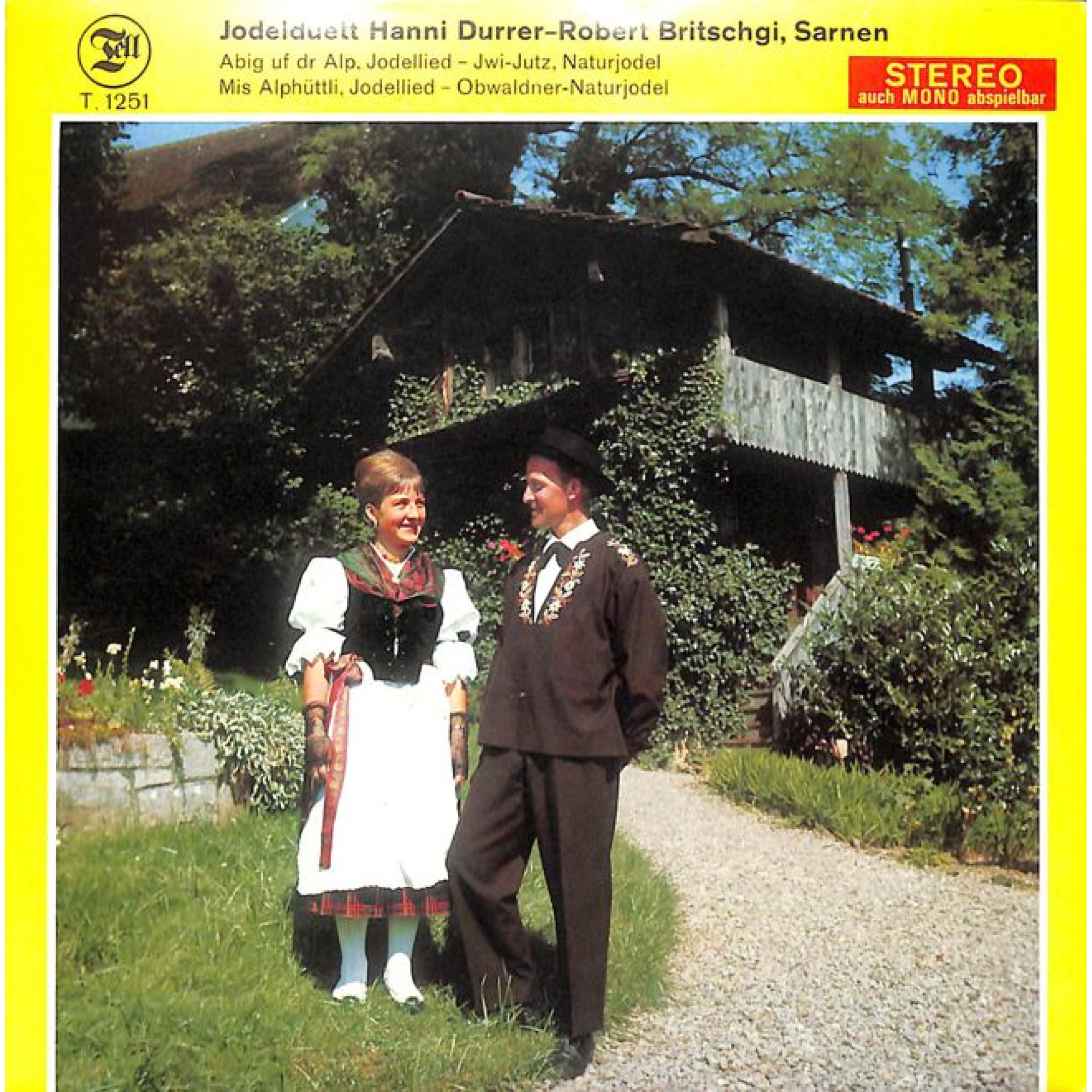Occ. EP Vinyl: Jodelduett Hanni Durrer - Robert Britschgi Sarnen Occ. EP Vinyl: Jodelduett Hanni Durrer - Robert Britschgi Sarnen