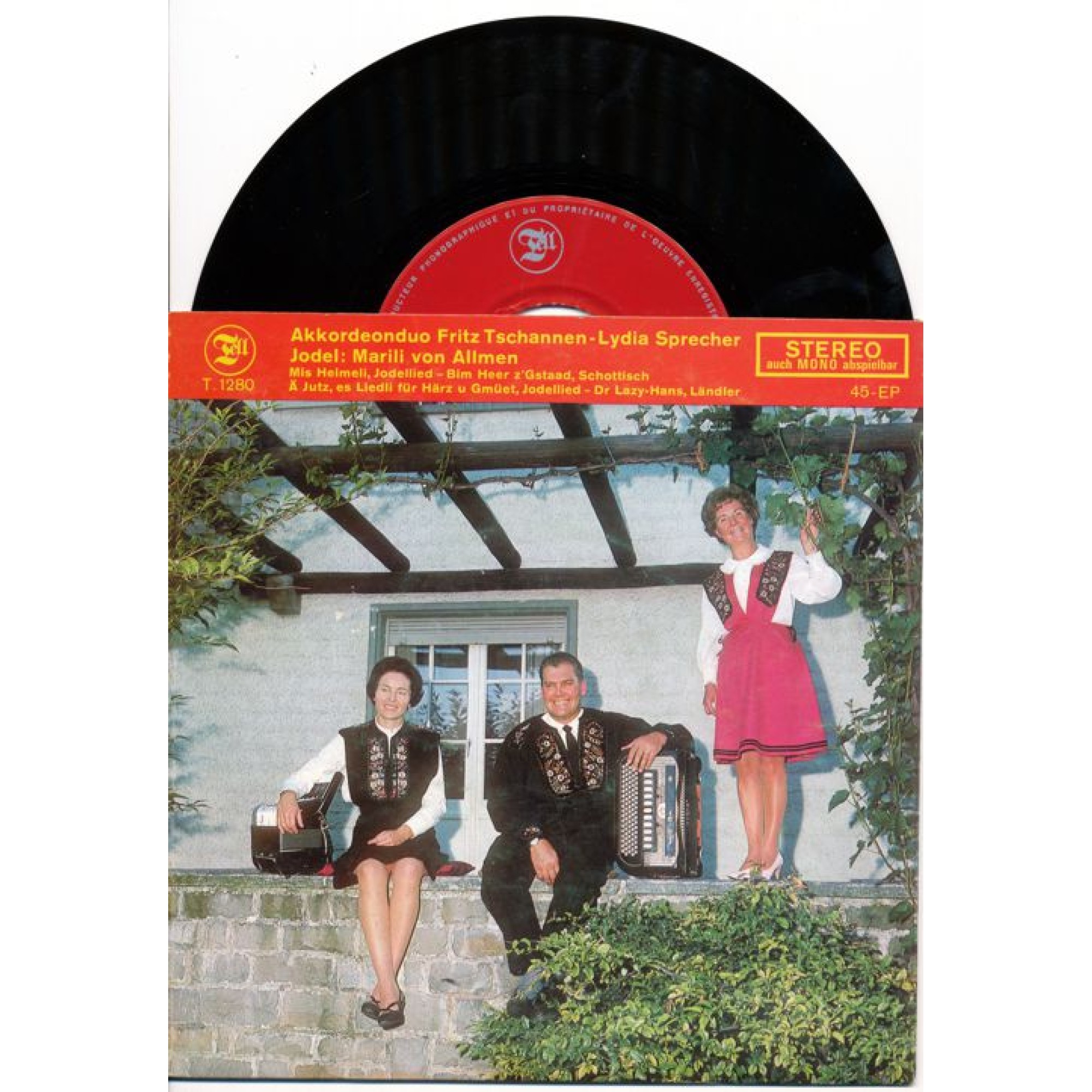 Occ. EP Vinyl: Akk. Duo Fritz Tschannen -Lydia Sprecher, Marili von Allmen Occ. EP Vinyl: Akk. Duo Fritz Tschannen -Lydia Sprecher, Marili von Allmen