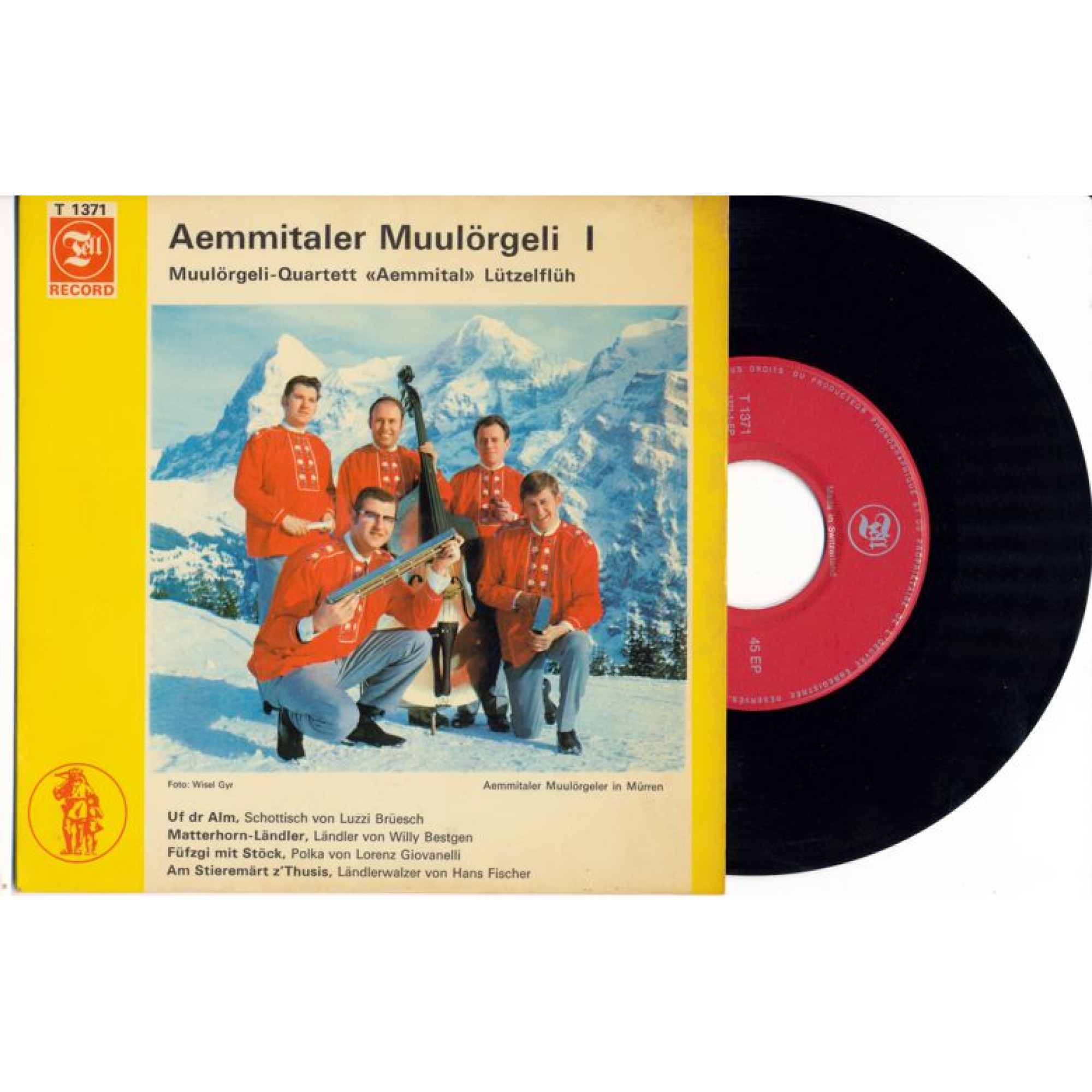 Occ. EP Vinyl: Muulörgeli-Quartett Aemmital Lützelflüh Occ. EP Vinyl: Muulörgeli-Quartett Aemmital Lützelflüh