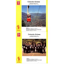 Occ. EP Vinyl: Jodlerklub Calanda, Chur - LK Oberalp, Chur - Calanda-Grüsse
