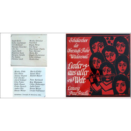 CD-Kopie von Vinyl: Schülerchor Fuhr Wädenswil - Lieder aus aller Welt Peter Friedli