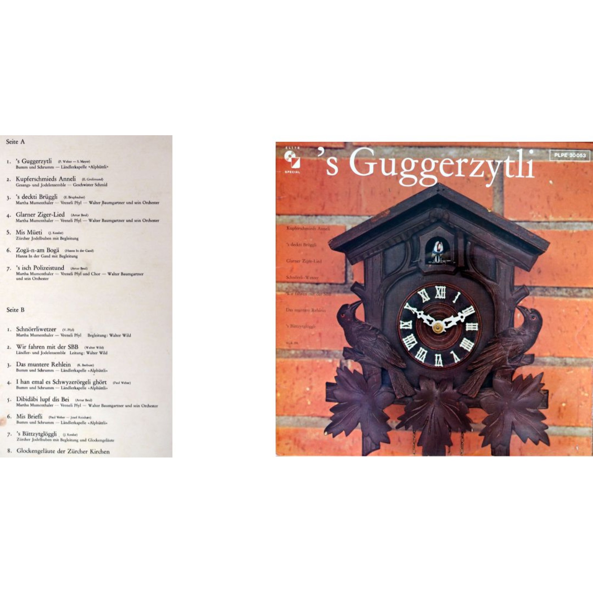 Occ. LP Vinyl: 's Guggerzytli - diverse Occ. LP Vinyl: 's Guggerzytli - diverse