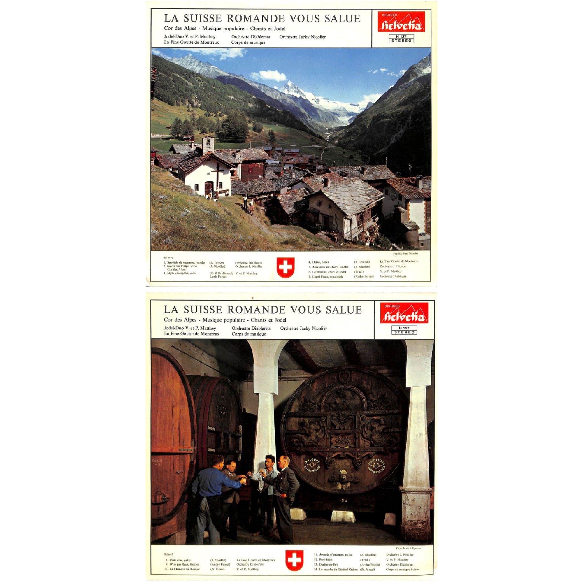 CD-Kopie von Vinyl: La Suisse Romande vous salue - diverse CD-Kopie von Vinyl: La Suisse Romande vous salue - diverse