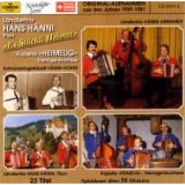 CD Es Stückli Heimat, Ländlertrio Hans Hänni
