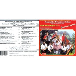 Occ. CD Jutze und bödele - Rickenbacher-Heinzer, Jodlerfami