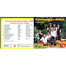 Occ. CD Akkordeonduo Emmenegger-Rössli, Jodelduett Gamma-Re