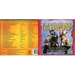 Occ. CD Schwyzerörgeliquartett Passwang
