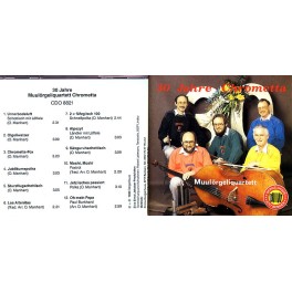 Occ. CD 30 Jahre Chrometta - Muulörgeliquartett Chrometta