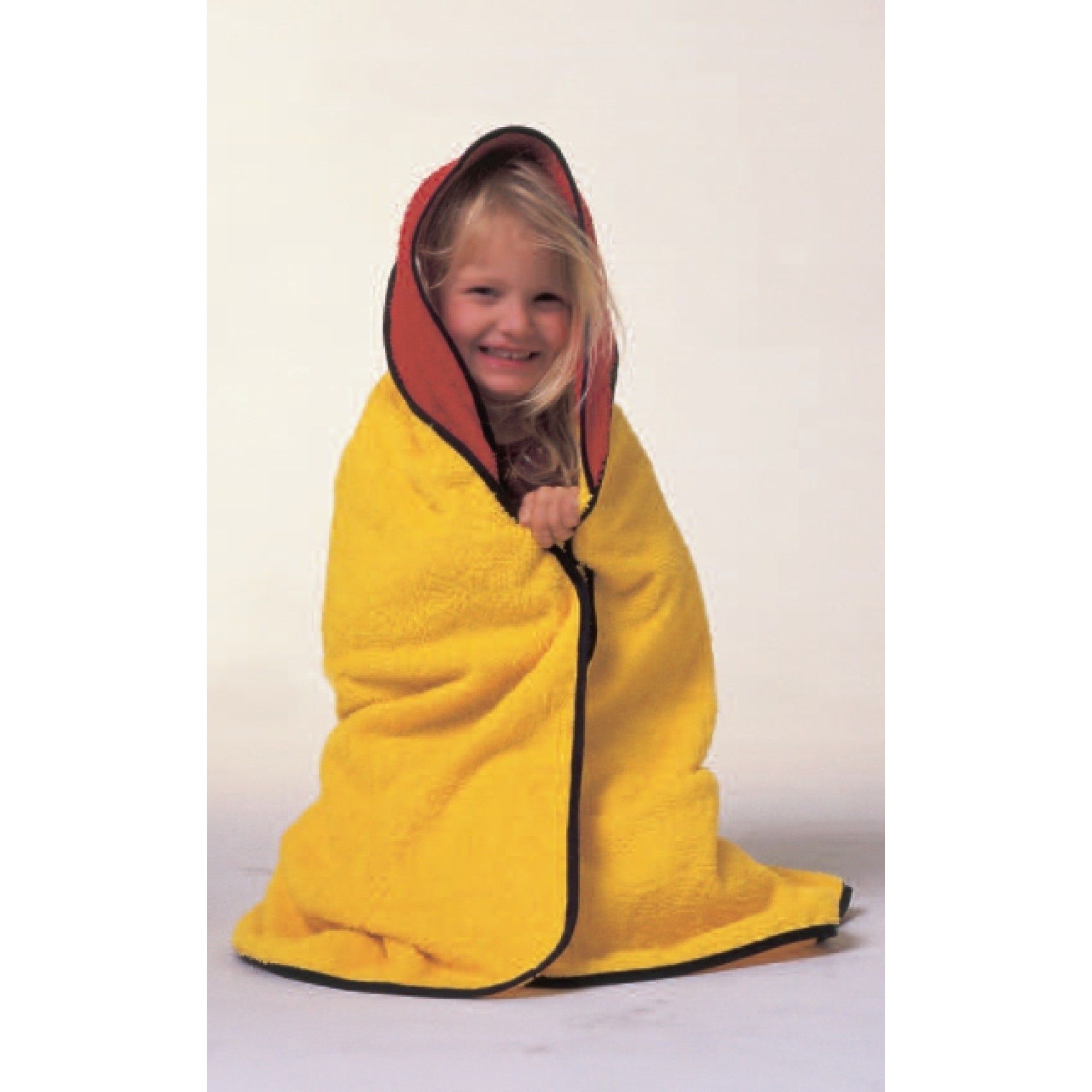 Kinderbadtuch mit Bärenmotiv-Bestickung (Blindenarbeit) Kinderbadtuch mit Bärenmotiv-Bestickung (Blindenarbeit)