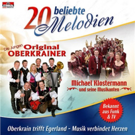 CD 20 beliebte Melodien - Junge Original Oberkrainer & M. Klostermann
