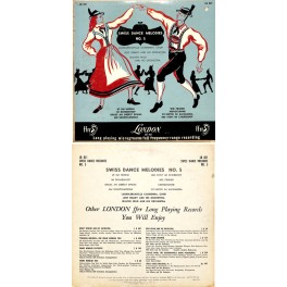 CD-Kopie von Vinyl: Swiss dance melodies no. 5 - LK Carmenna Chur, Jost Ribary, Walter Wild
