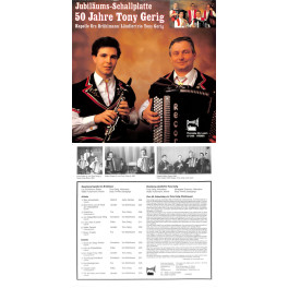 CD-Kopie von Vinyl: Kap. Urs Brühlmann, LT Tony Gerig - 50 Jahre Tony Gerig