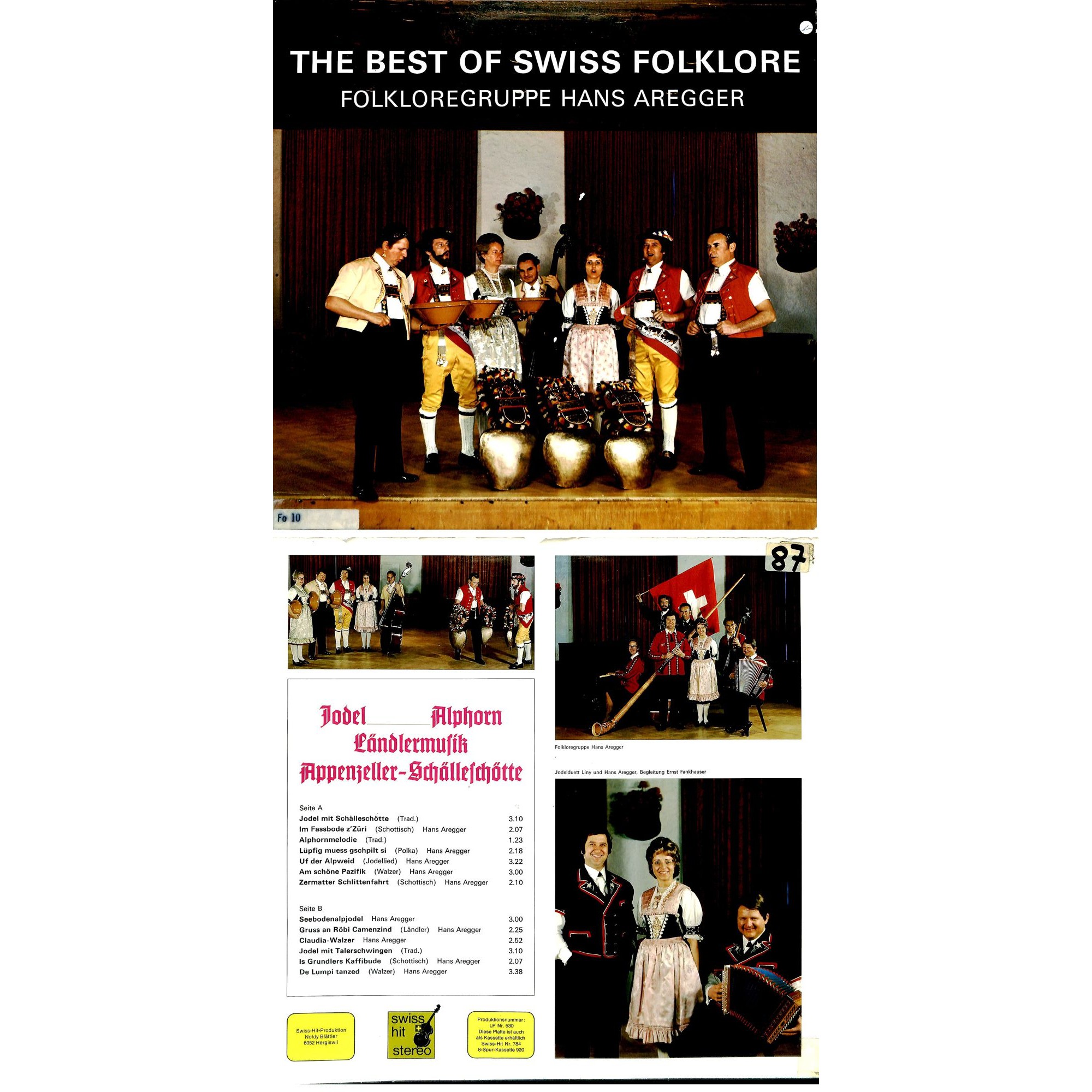 CD-Kopie von Vinyl: Folkloregruppe Hans Aregger - Best of Swissfolklore CD-Kopie von Vinyl: Folkloregruppe Hans Aregger - Best of Swissfolklore