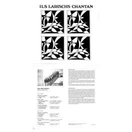 CD-Kopie von Vinyl: Chor dils Larisch - Ils Larisch chantan