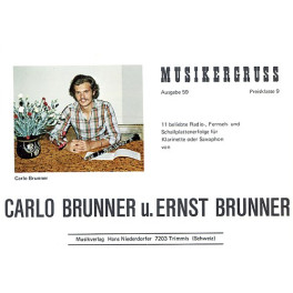 Noten Musikergruss Ausg. 59 Carlo Brunner