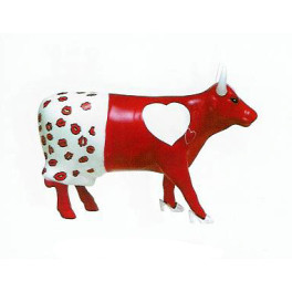Cow Parade: Moocho Amor - 11 cm