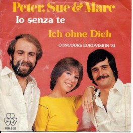 Occ. Single Vinyl: Io senza te - Peter, Sue & Marc