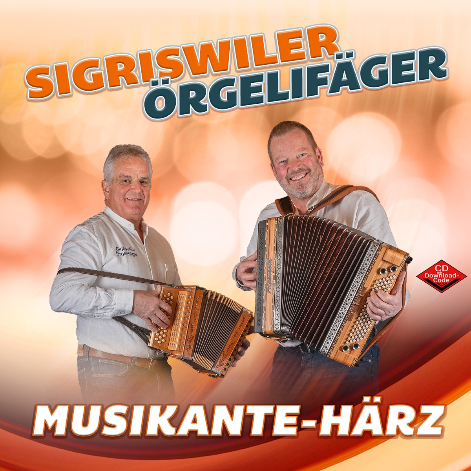 CD Siegriswiler Örgelifäger - Musikante-Härz CD Siegriswiler Örgelifäger - Musikante-Härz