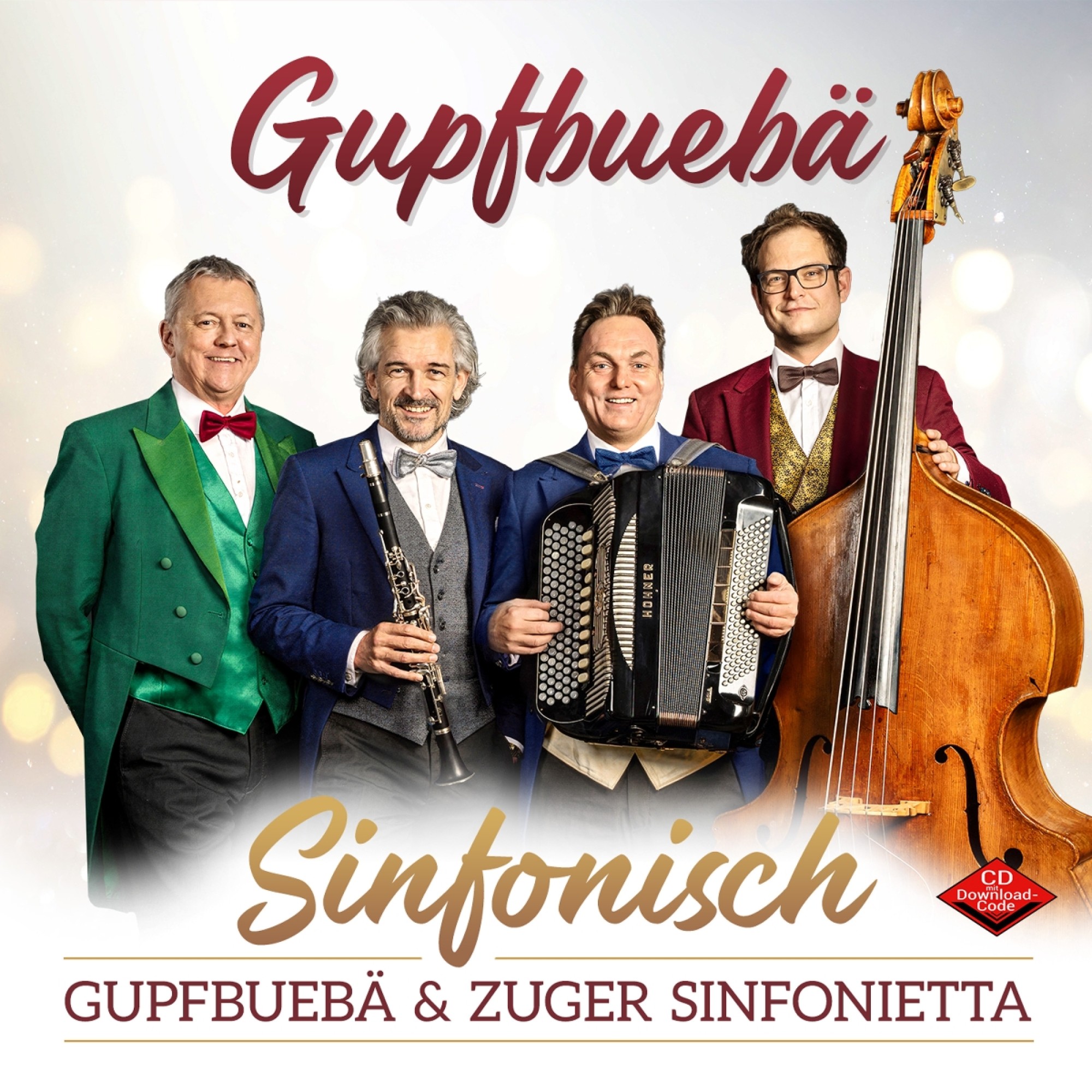 CD Gupfbuebe & Zuger Sinfonietta - Sinfonisch CD Gupfbuebe & Zuger Sinfonietta - Sinfonisch