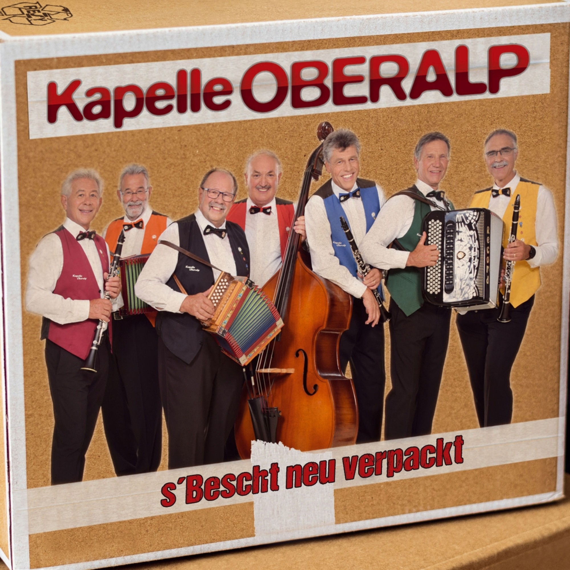 CD Kapelle Oberalp - s’Bescht neu verpackt CD Kapelle Oberalp - s’Bescht neu verpackt