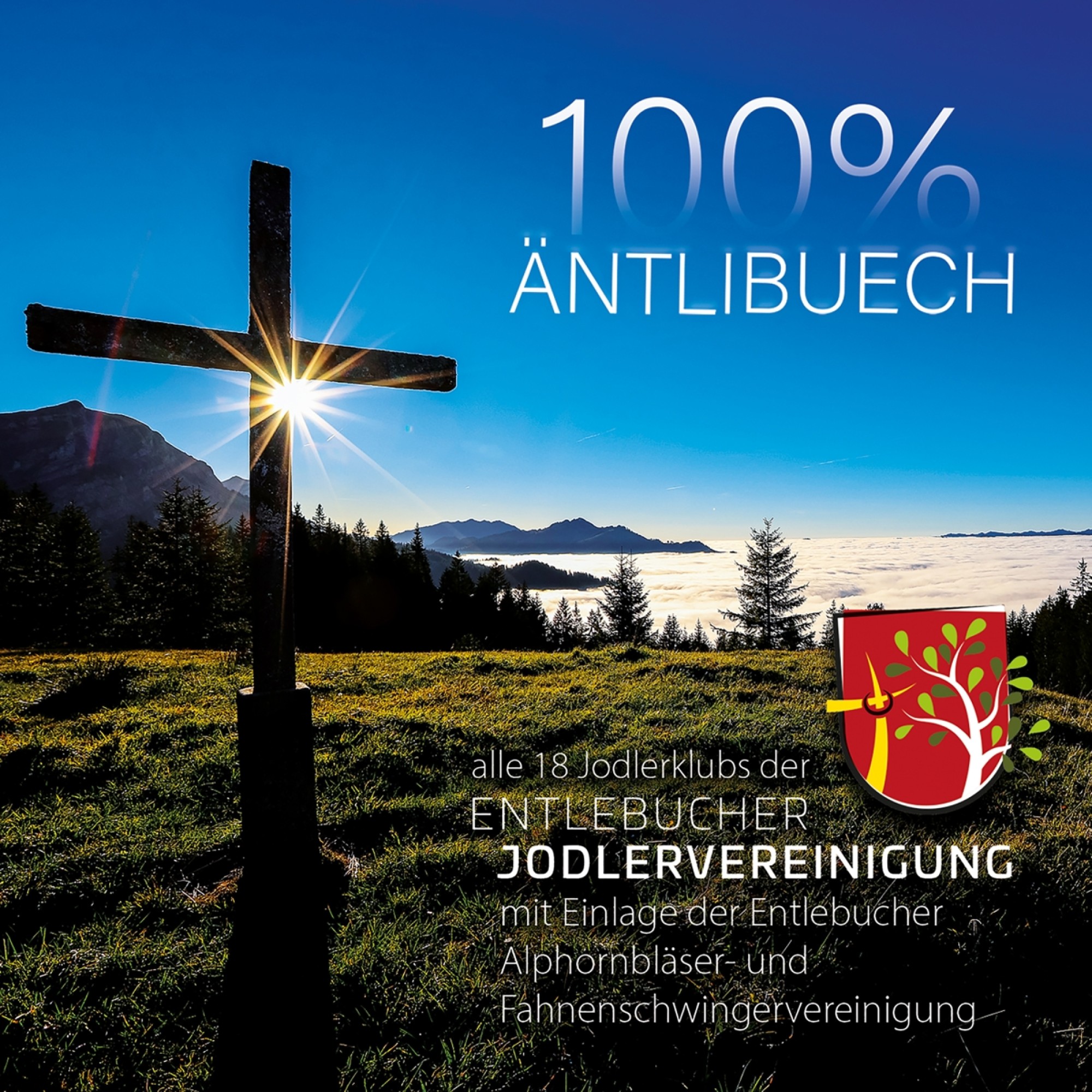CD Entlebucher Jodlervereinigung - 100% Äntlibuech CD Entlebucher Jodlervereinigung - 100% Äntlibuech