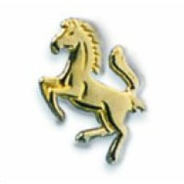 Ohrstecker Pferd 750/18 K Gelbgold