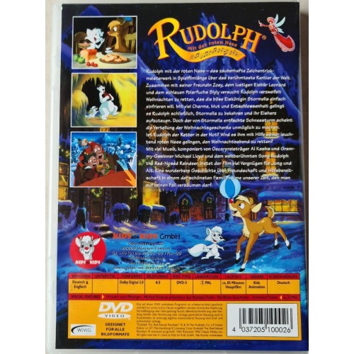 Occ. DVD Rudolph mit der roten Nase - Der Kinofilm - deutsch