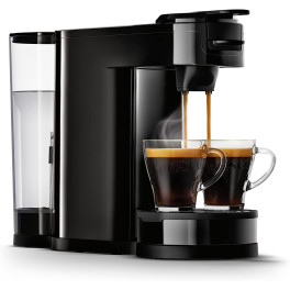 Senseo® Kaffeepadmaschine HD6592/60 Switch für Pads und Filterkaffee schwarz