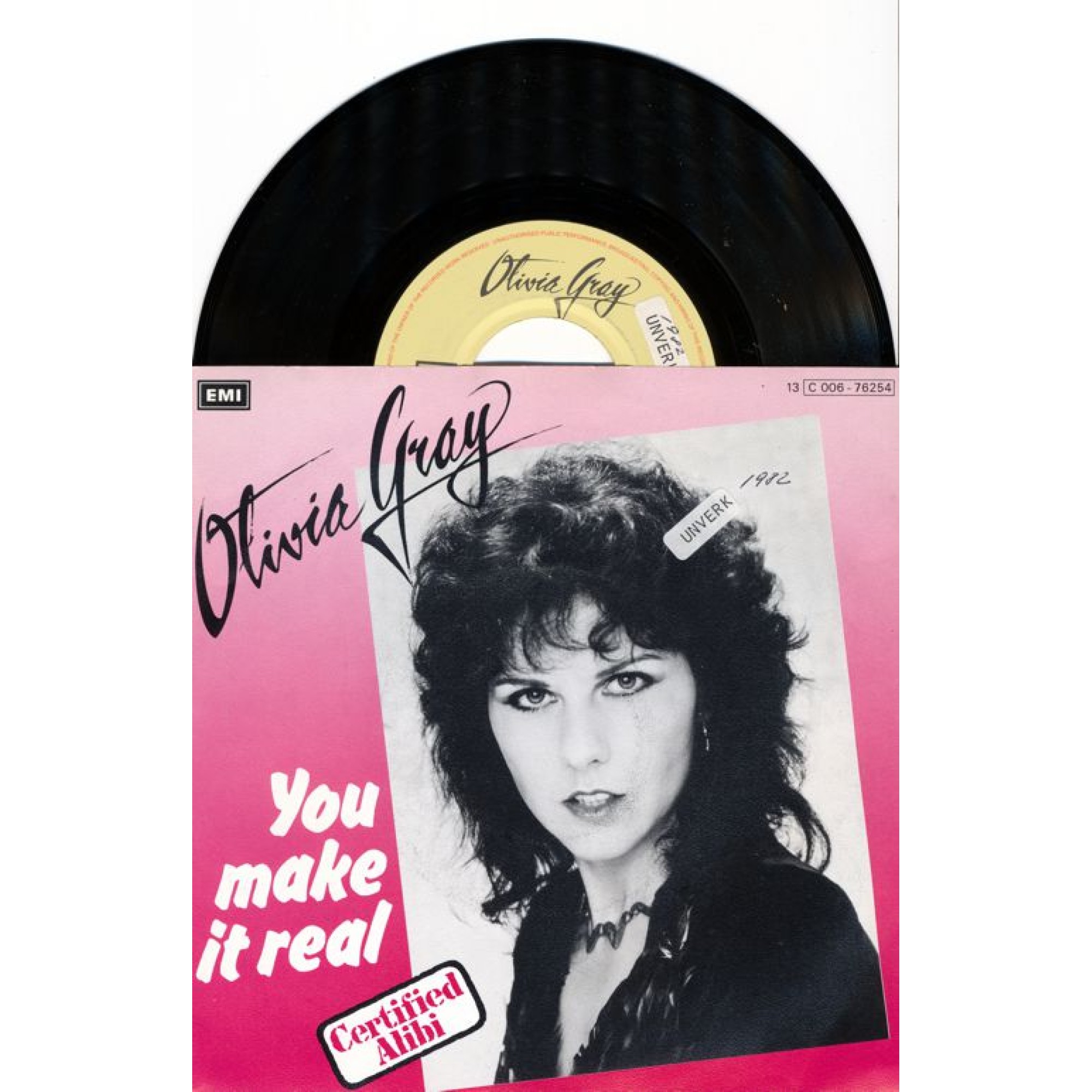 Occ. Single Vinyl: You Make it real - Olivia Gray Occ. Single Vinyl: You Make it real - Olivia Gray