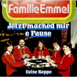 Occ. Single Vinyl: Familie Emmel - Jetzt mached mir e Pause, Euise Bappe