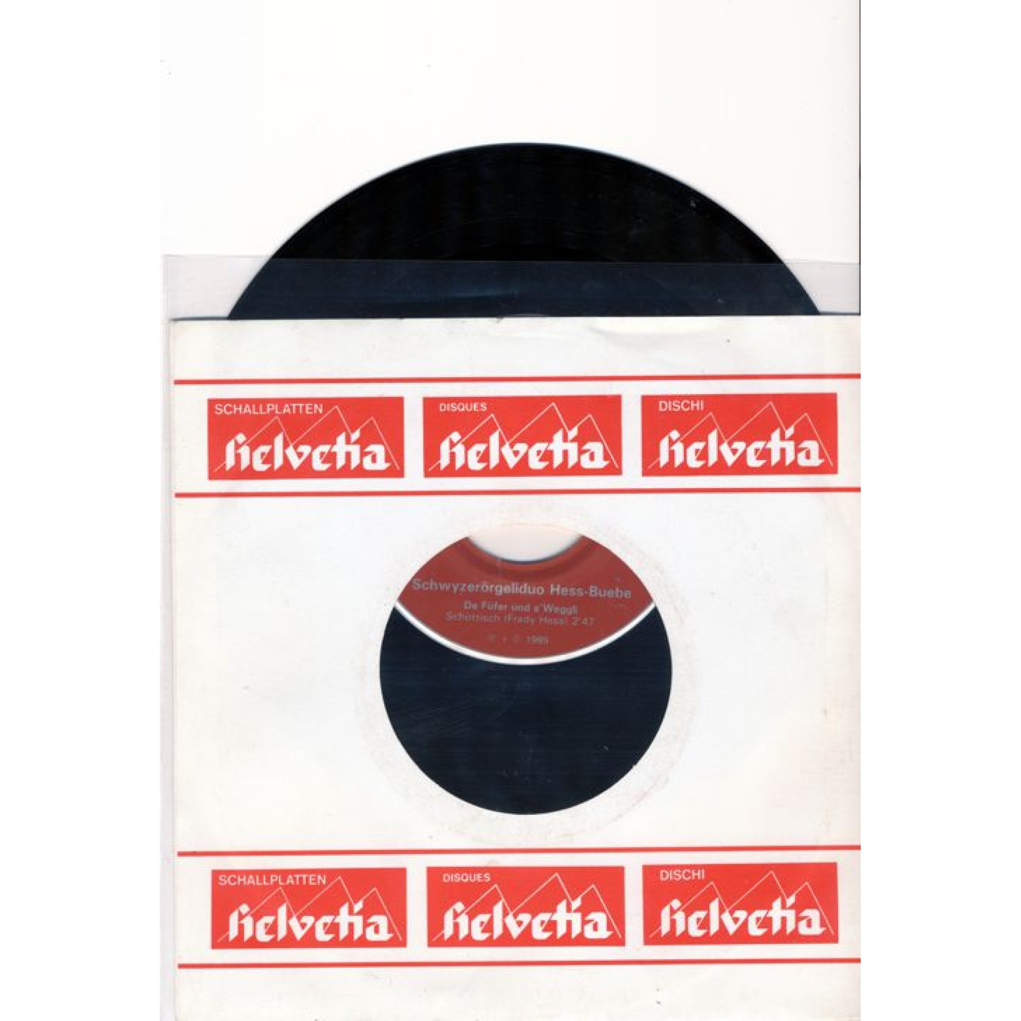 Occ. Single Vinyl: De Füfer und s'Weggli - SD Hess-Buebe Occ. Single Vinyl: De Füfer und s'Weggli - SD Hess-Buebe