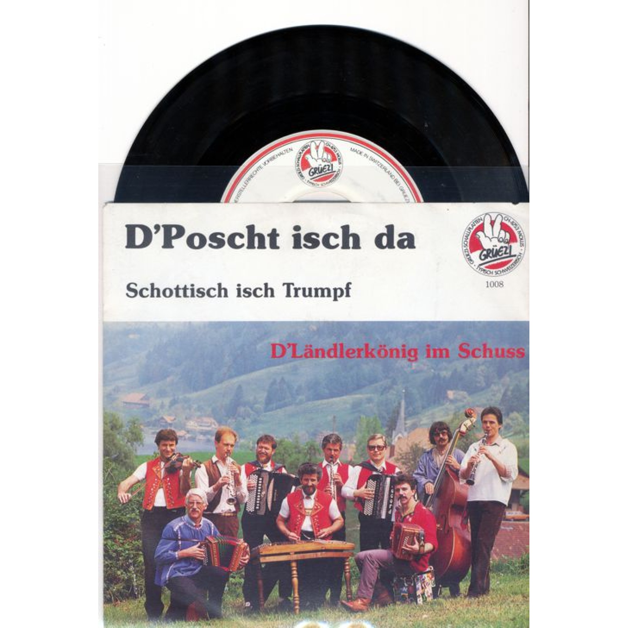 Occ. Single Vinyl: D'Poscht isch da - D'Ländlerkönig im Schuss Occ. Single Vinyl: D'Poscht isch da - D'Ländlerkönig im Schuss