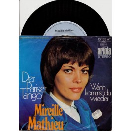 Occ. Single Vinyl: Mireille Mathieu - Der Pariser Tango
