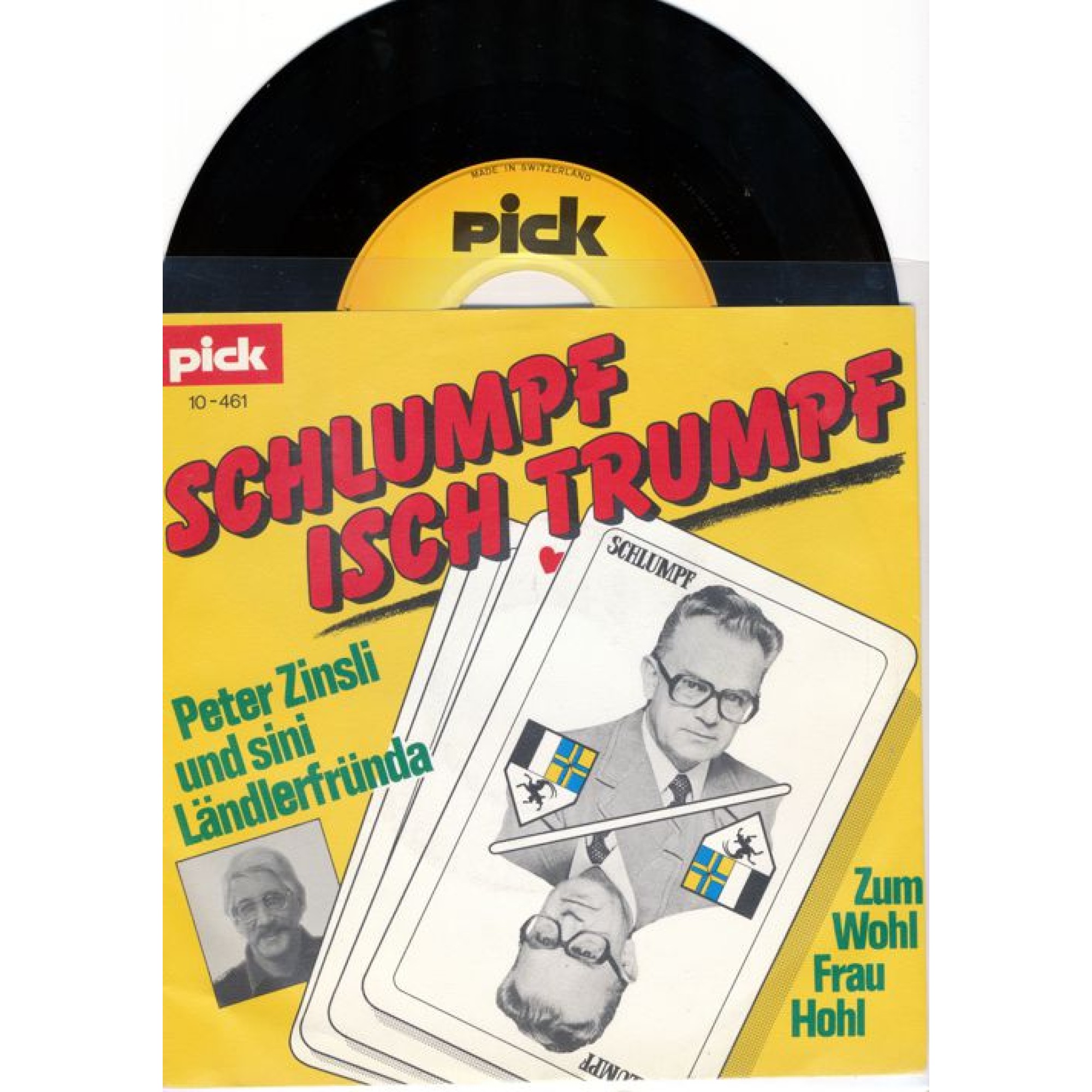 Occ. Single Vinyl: Schlumpf isch Trumpf - Peter Zinsli u. sini Ländlerfründa Occ. Single Vinyl: Schlumpf isch Trumpf - Peter Zinsli u. sini Ländlerfründa