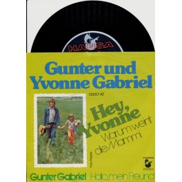 Occ. Single Vinyl: Gunter und Yvonne Gabriel - Hey Yvonne