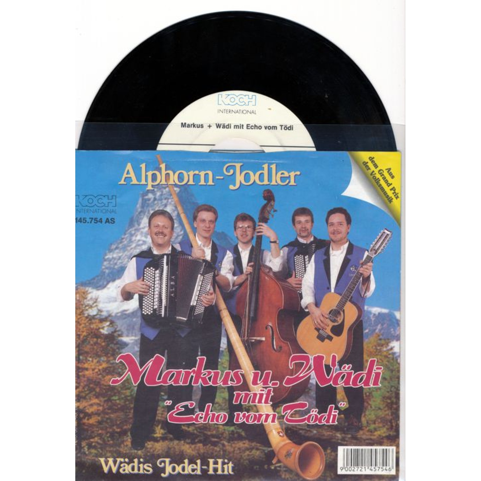 Occ. Single Vinyl: Alphorn-Jodler - Markus u. Wädi mit Echo vom Tödi Occ. Single Vinyl: Alphorn-Jodler - Markus u. Wädi mit Echo vom Tödi
