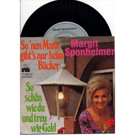 Occ. Single Vinyl: Margit Sponheimer - So 'nen Mann gibt's nur..