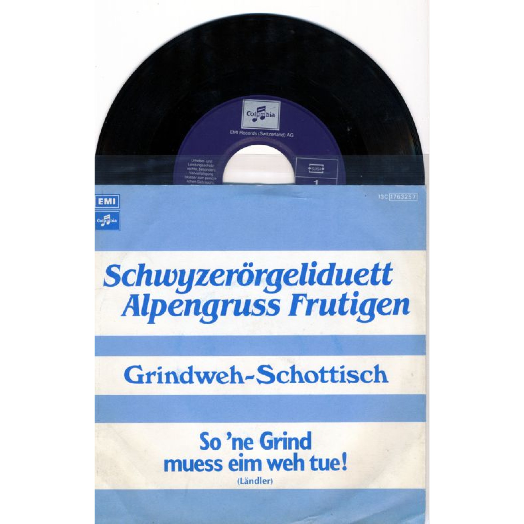 Occ. Single Vinyl: Grindweh-Schottisch - SD Alpengruss Frutigen Occ. Single Vinyl: Grindweh-Schottisch - SD Alpengruss Frutigen