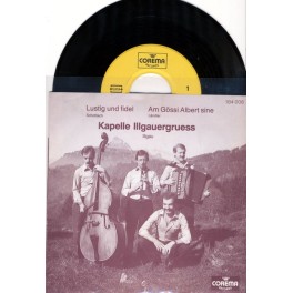 Occ. Single Vinyl: Lustig und fidel - Kapelle Illgauergruess