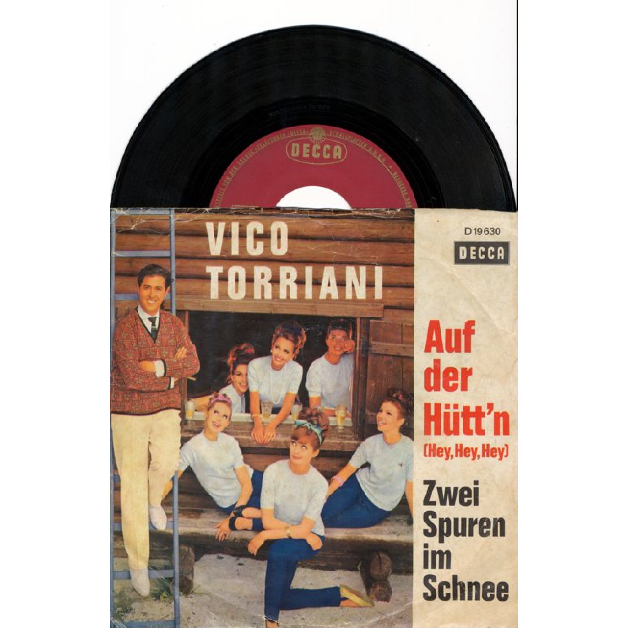 Occ. Single Vinyl: Zwei Spuren im Schnee - Vico Torriani Occ. Single Vinyl: Zwei Spuren im Schnee - Vico Torriani