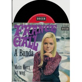 Occ. Single Vinyl: France Gall - A Banda, Mein Herz ist weg